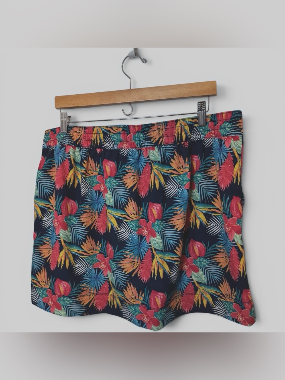 Speedo Women’s Tropical Swim Skort Built-In Shorts Pockets XL - Picture 4 of 10